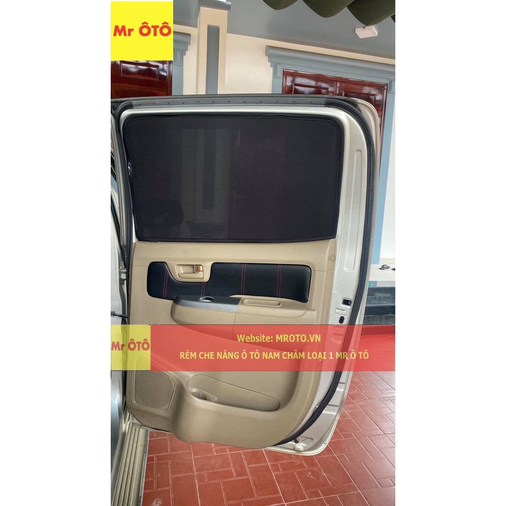 Rèm Che Nắng  Xe Toyota Hilux 2006-2015 Hàng Loại 1 MR.ÔTÔ -Bảo Hành 2 Năm