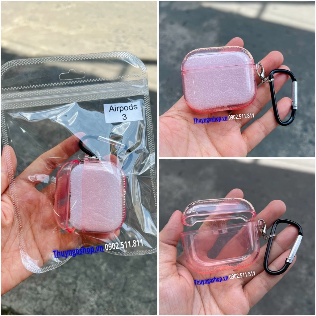 Case Silicon dẻo màu trong tai nghe Airpods 1/2 - Airpods 3 - Airpods Pro - Airpods Pro 2