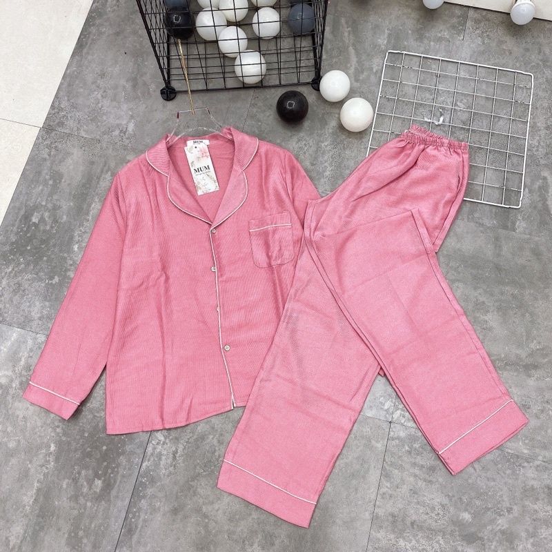 BỘ PIJAMA CHẤT NHUNG TĂM MẪU TRƠN MỚI NHẤT NĂM 2022, ĐỒ NGỦ XINH MẶC NHÀ