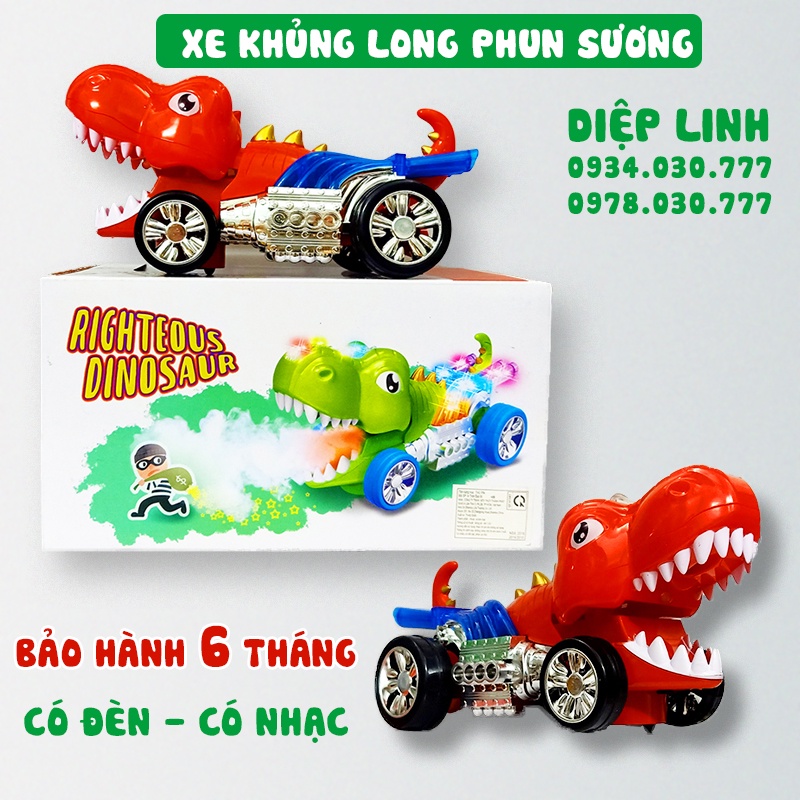 Xe khủng long phun sương