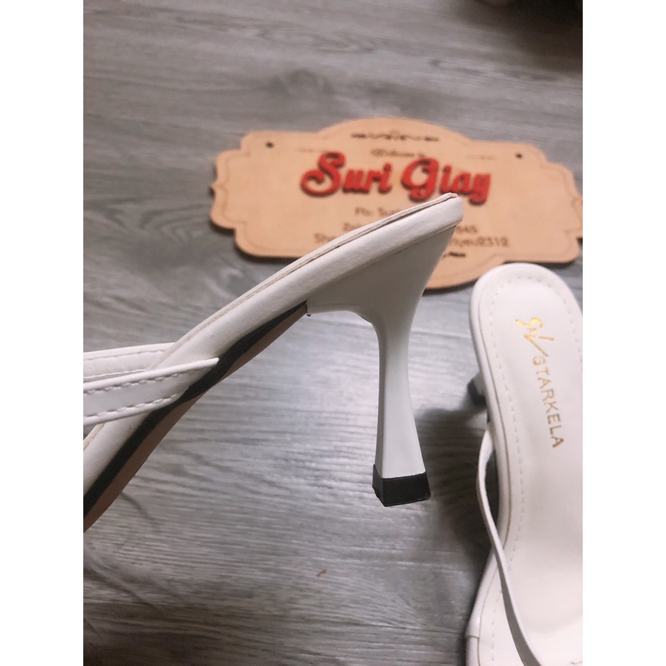 Dép thời trang nữ cao cấp gót cao 5p êm chân mã B7