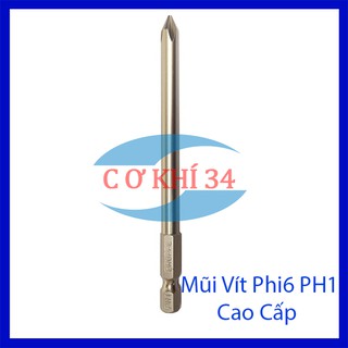 Mũi bắn vít Bake Phi 6 PH1 Cho Máy Khoan, Bắn Vít Chuôi Lục Giác hãng BROPPE