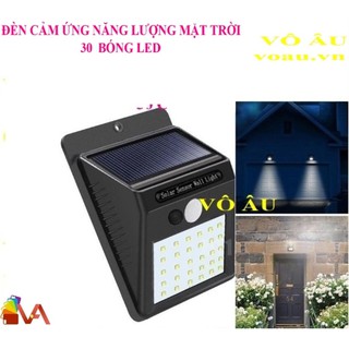 ĐÈN CẢM ỨNG NĂNG LƯỢNG MẶT TRỜI 30  BÓNG LED