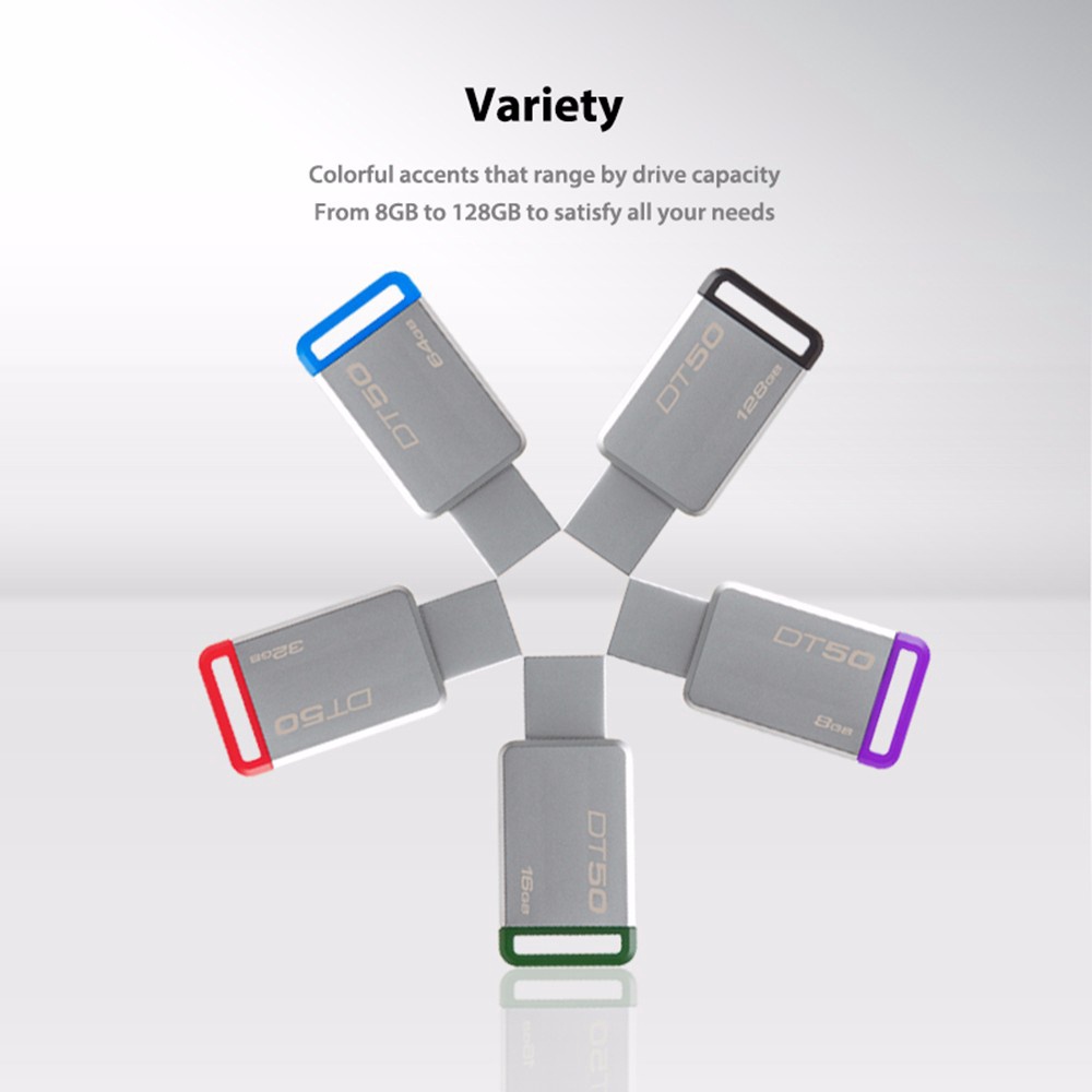 Usb Tốc Độ Cao Hiệu Kingston 64GB 32GB 16GB 8GB Dt50
