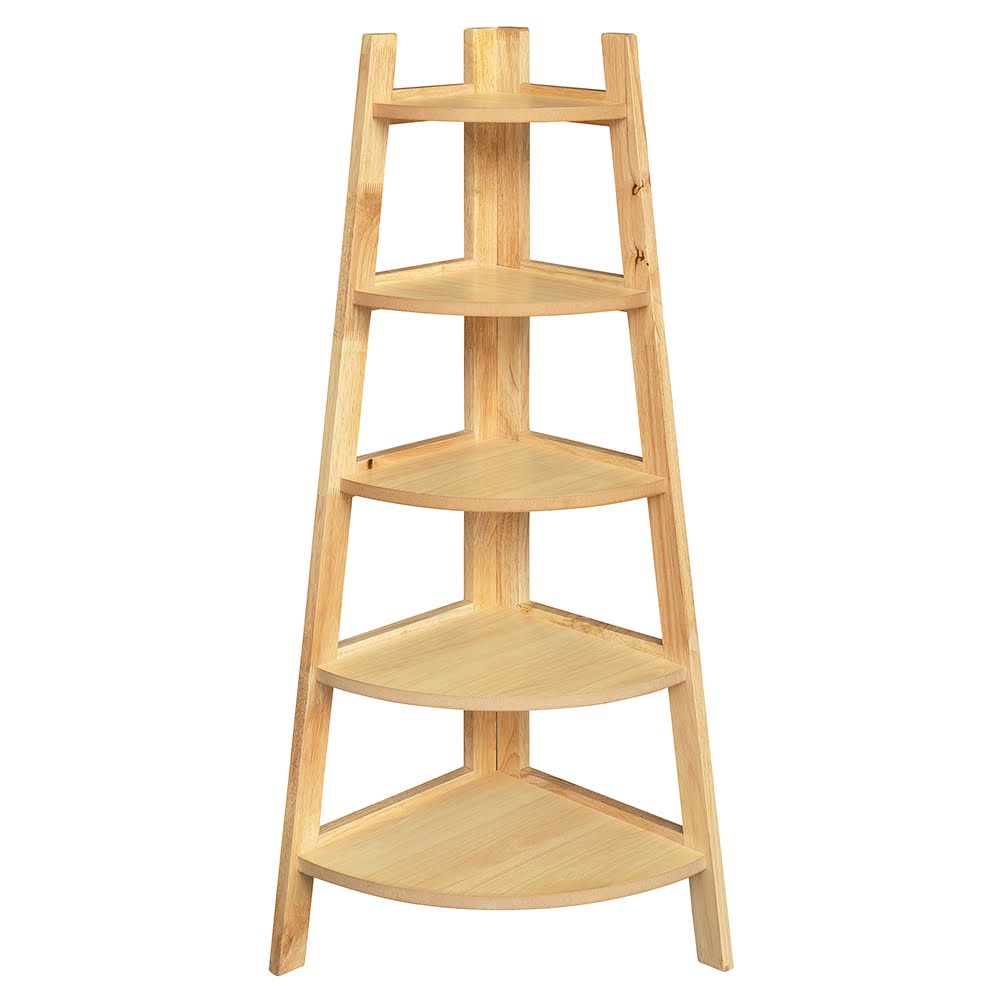 HomeBase FURDINI kệ góc đa năng 5 tầng bằng MDF Thái Lan W40XD40XH120cm màu gỗ