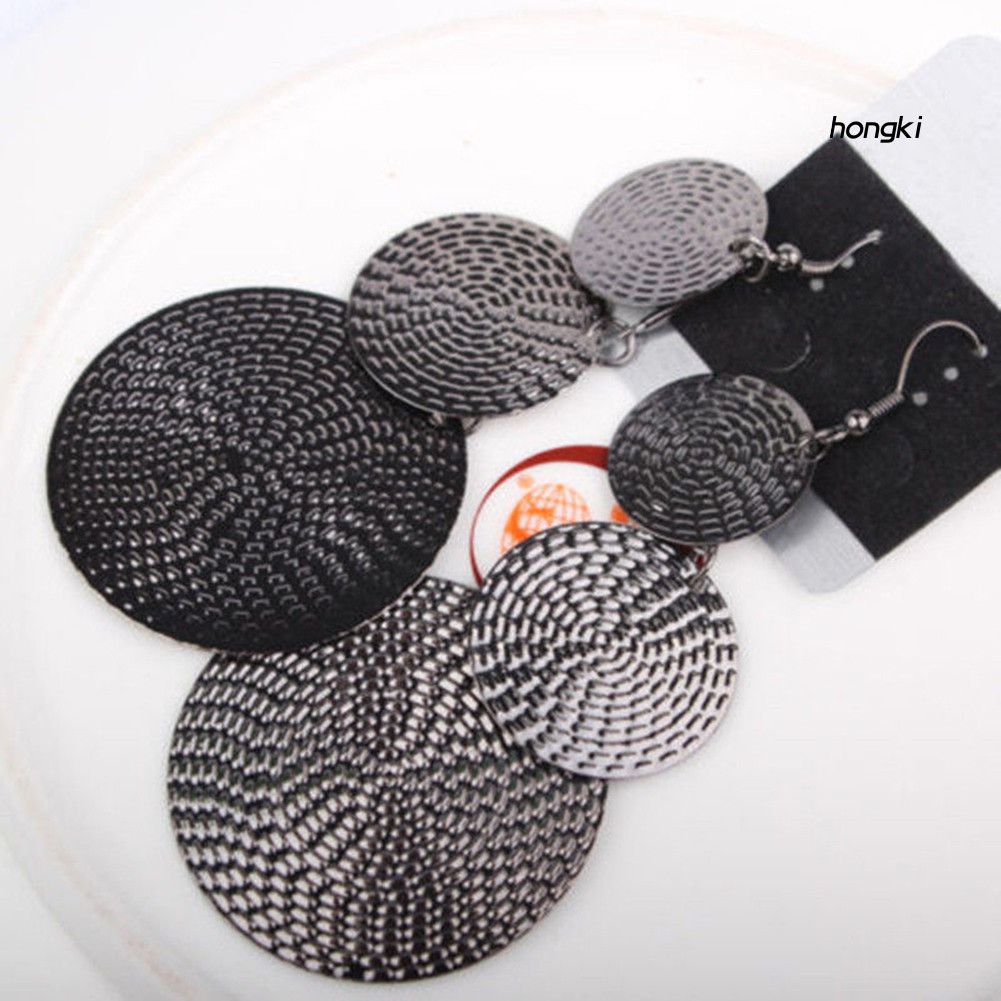 Bông tai dáng dài nhiều lớp thời trang sang trọng cho nữ