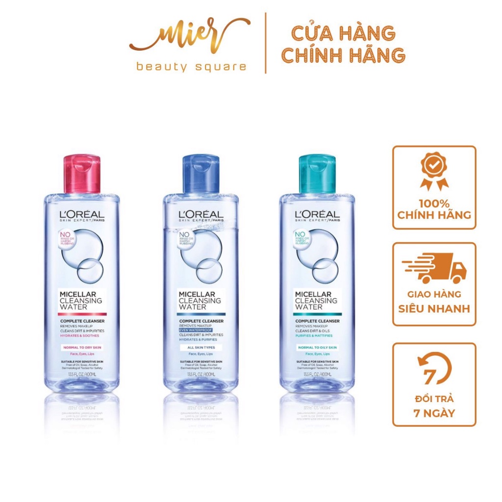 Nước Tẩy Trang L'Oreal Paris 3-in-1 Micellar Water