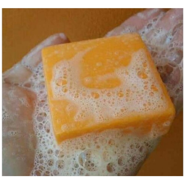 Lẻ 1 Xà phòng Sữa Gạo / Xà Phòng Cam Nghệ Jam Rice Milk Soap 60g - Thái Lan