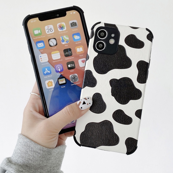 Ốp điện thoại họa tiết bò sữa/ ngựa vằn thời trang cho SAMSUNG GALAXY S10 S20 S21 PLUS NOTE 10 20 ULTRA