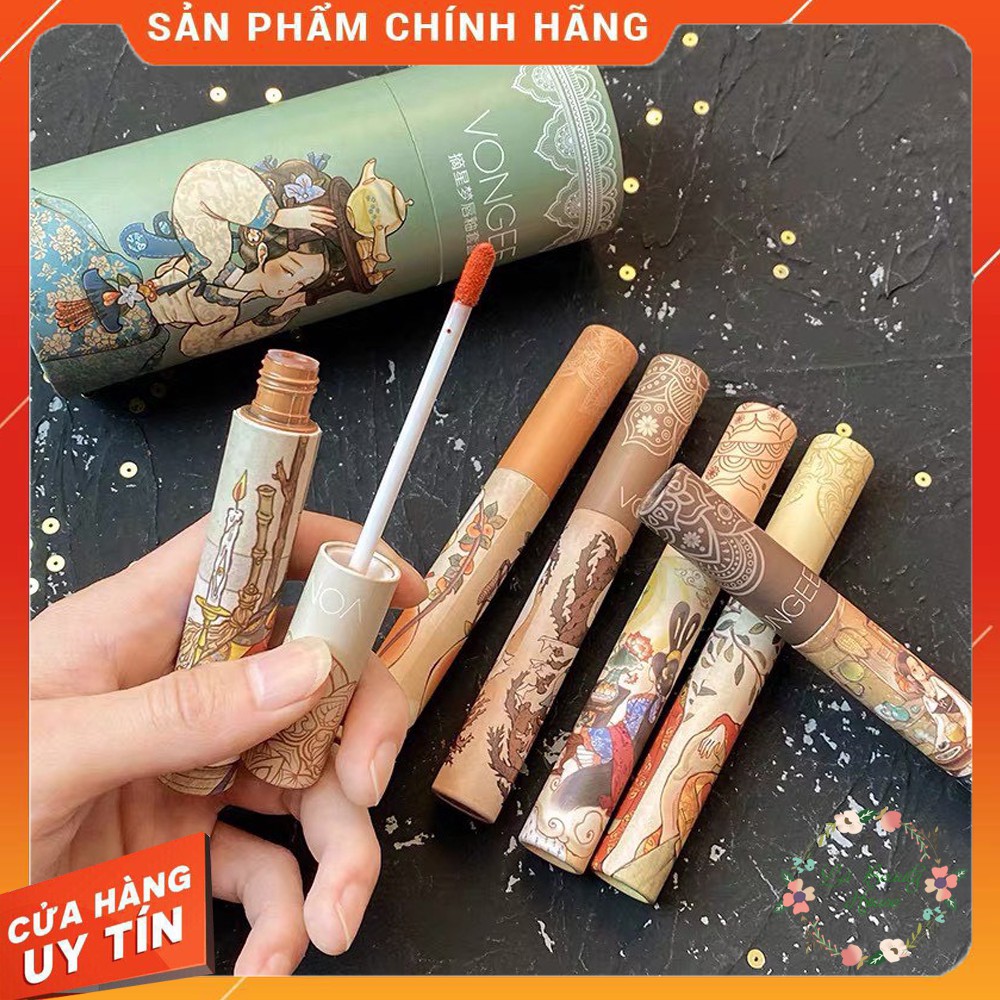 [SẴN-NEW] Set Son Cổ Trang 6 Thỏi Nội Địa Trung VONGEE Lên Màu Chuẩn Đẹp Lâu Trôi [MUA NGAY]