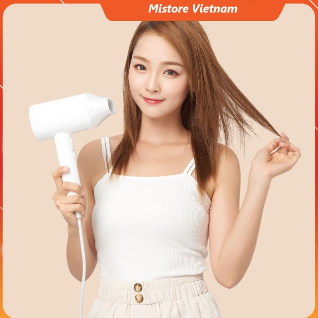 Máy sấy tóc bổ sung ion âm Xiaomi SHOWSEE A2-W 1800W cao cấp Chống Xù Rối Khô Tóc