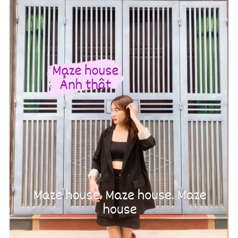 Áo Blazer 2 lớp 💖VIDEO/ẢNH THẬT💖 Áo vest nữ 2 lớp 4 cúc Hàn Quốc | BigBuy360 - bigbuy360.vn