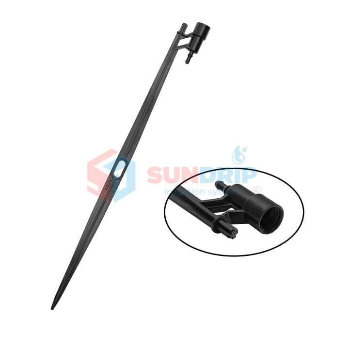 Bộ Đầy đủ Béc SD9000 có Bù Áp Kèm Cây Cắm 45cm-Khởi thuỷ 6mm-1m Ống LDPE mm- Tưới Phun mưa, Béc tưới cây