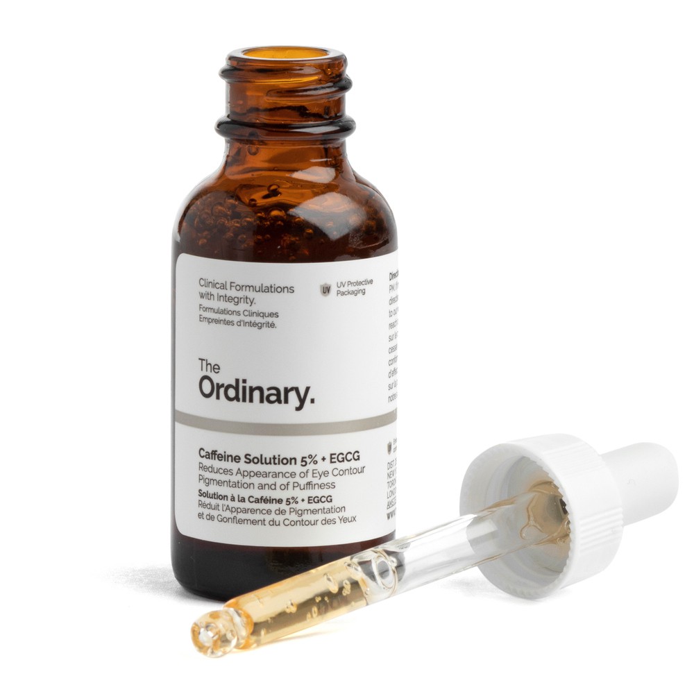 Serum Dưỡng Mắt The Ordinary Caffeine Solution 5% + EGCG xóa nhăn, giảm thâm quầng mắt