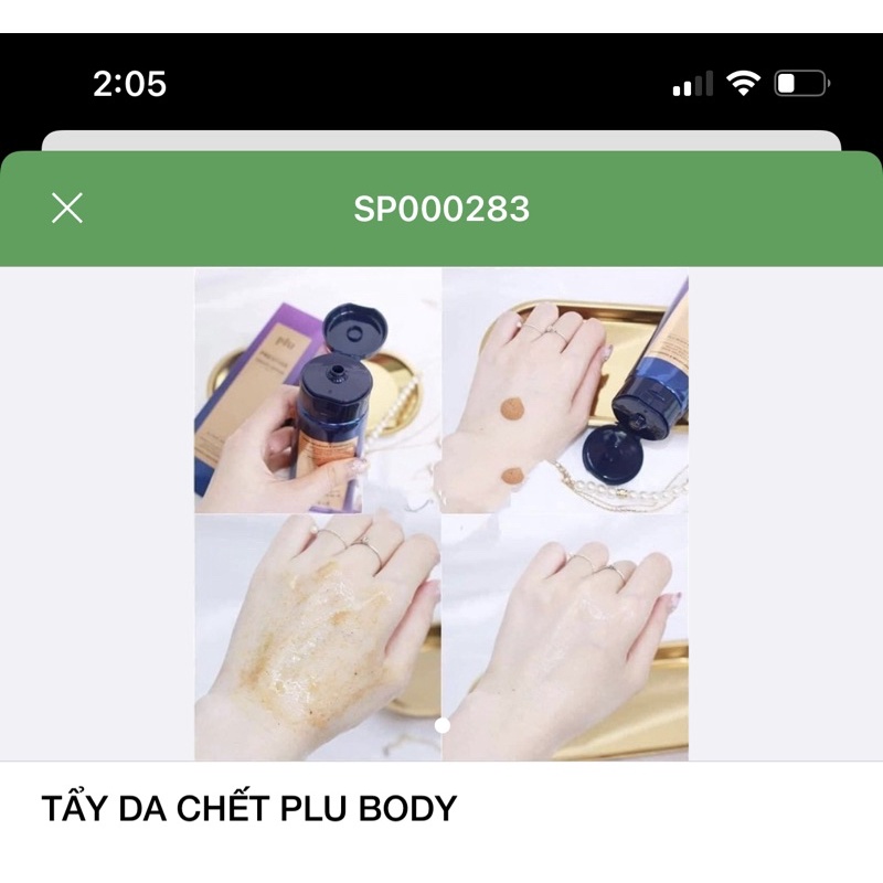 TẨY DA CHẾT BODY