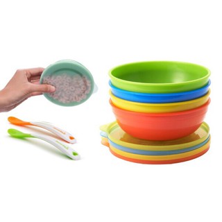 SET 2 THÌA + 4 BÁT CÓ NẮP ĐẬY MUNCHKIN