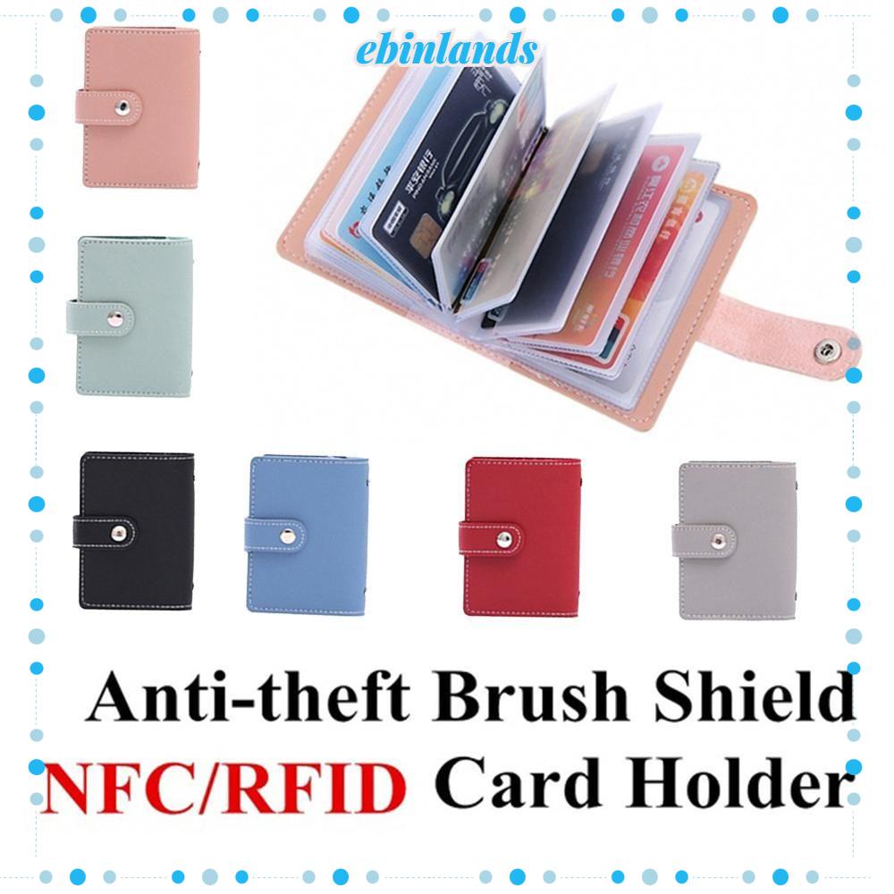 Ví Da PU 26 Ngăn Đa Năng Màu Sắc Kẹo Ngọt Tiện Dụng