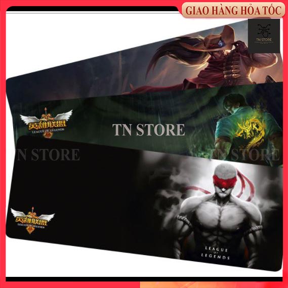 Miếng lót chuột lớn nhiều hình / Mouse pad League of Legends /CSGO /PUBG ...