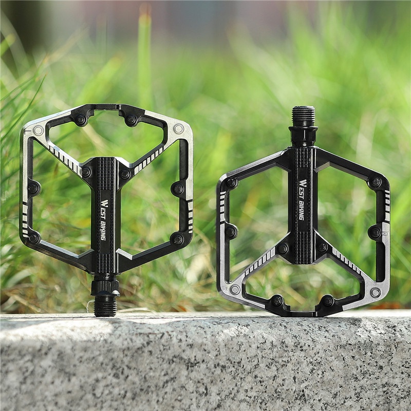 Bàn đạp WEST BIKING 9/16&quot; bằng hợp kim nhôm chống trượt dành cho xe đạp leo núi