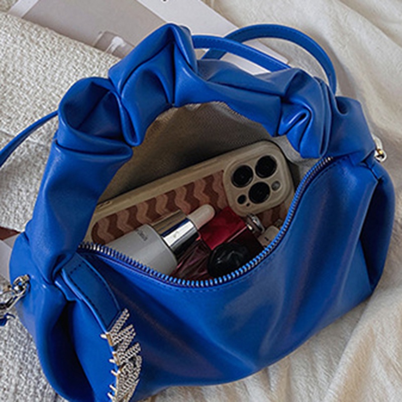 Túi đeo vai IELGY đính đá đơn giản có thể điều chỉnh thời trang cho nữ