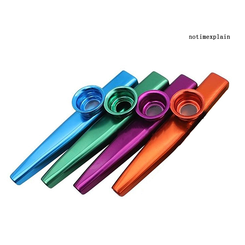 Kèn Kazoo bằng hợp kim nhôm siêu nhẹ nhạc cụ tiện dụng cho trẻ mới bắt đầu