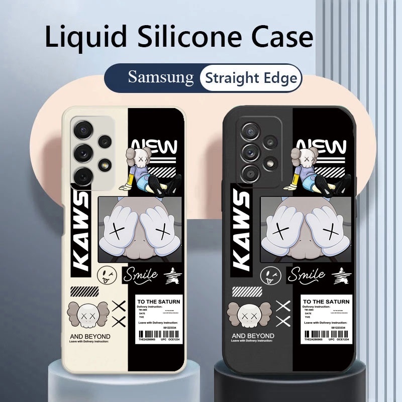 Ốp Điện Thoại Silicon Dẻo In Hình Gấu KAWS Samsung Galaxy A13 A23 A33 A53 A73 A12 A22 A32 A52 A52S A72 A03S A02S M02S M52 M12 M32