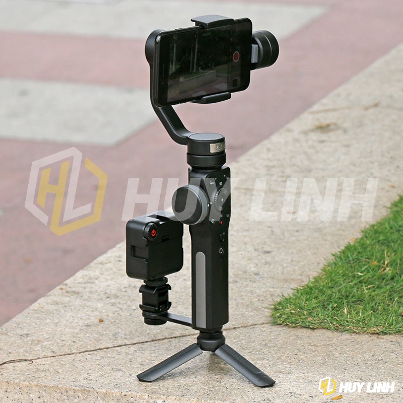 Ulanzi PT03 ngàm mở rộng phụ kiện mở rộng cho Gimbal - Gắn thêm đèn trợ sáng Studio, micro định hướng Shortgun