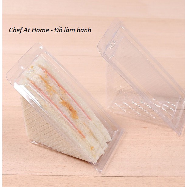 Hộp tam giác đựng bánh sandwich [10 hộp]