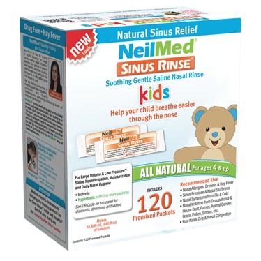 10 Gói muối hỗn hợp rửa mũi dành cho trẻ em Neimed USA
