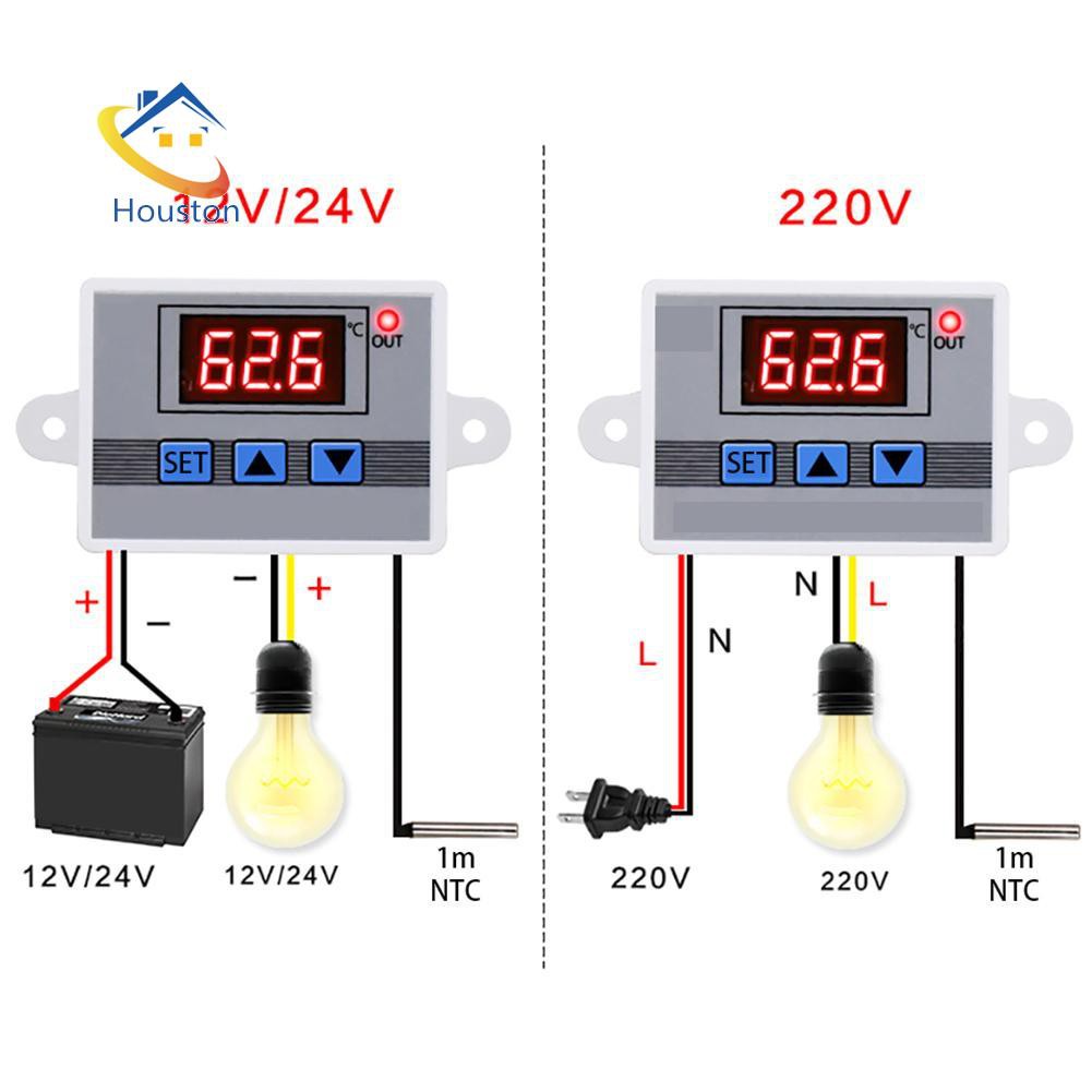Bộ Điều Khiển Nhiệt Độ Kỹ Thuật Số W3002 10a Tiện Dụng