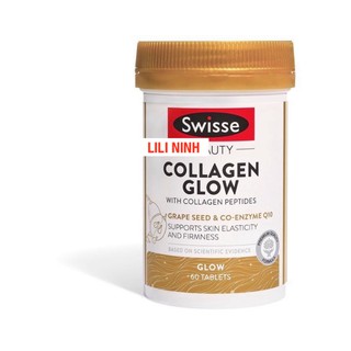 Swisse collagen glow 60 viên- đủ bill chemist