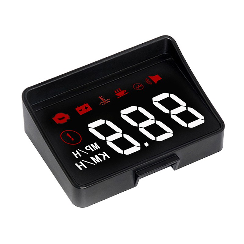 Latest Car Speedometer HUD A100S Monitor OBD2 Driving Computer Over-speed Alarm Voltage Windshield Projector