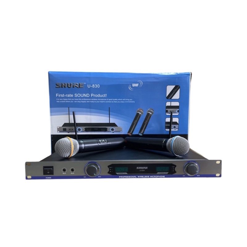 Micro không dây Shure U820, 830