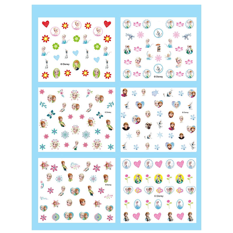 Miếng dán móng tay xinh xắn cho bé gái