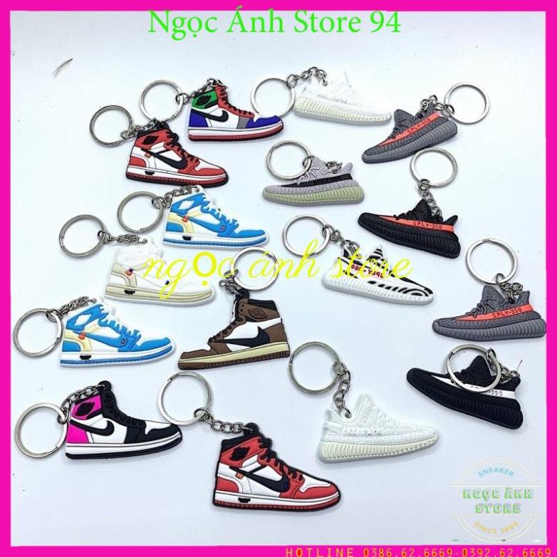 Combo 5 Móc khoá sneaker, móc khóa hình giày siêu xinh