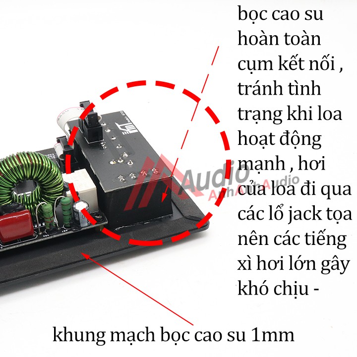 [Mã ELHACE giảm 4% đơn 300K] Mạch khuếch đại Class D đánh 1 loa full đơn coil 100 , giá 01 cái hàng cực chất lượng