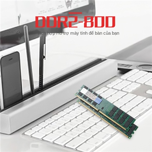 Thanh bộ nhớ máy tính để bàn Rui Chu DDR2 800 4G thanh chuyên dụng AMD thế hệ thứ hai mới nguyên bản