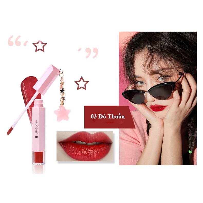 Son Kem Tiai Fantasy Star's Dreamland Girl's Lip Glaze Chính Hãng Nội Địa Trung No.8877 | BigBuy360 - bigbuy360.vn
