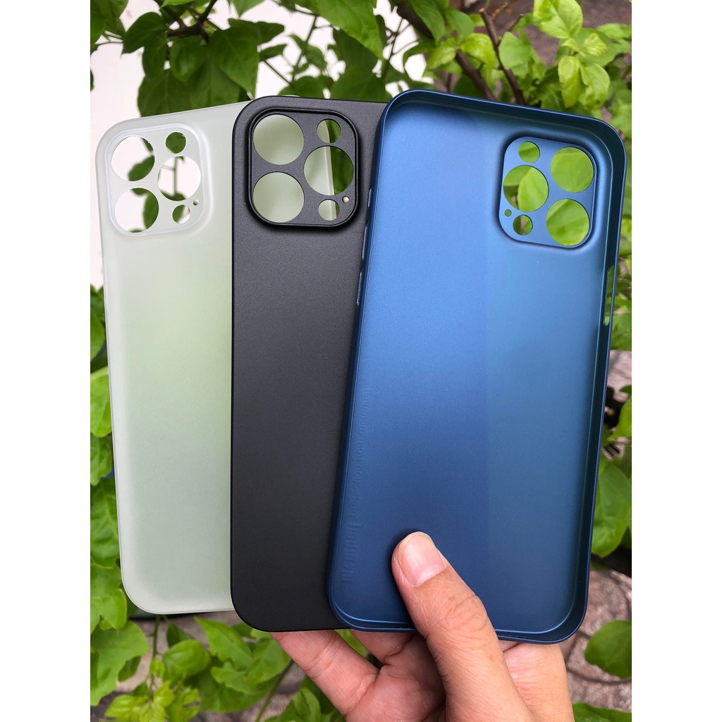 Ốp lưng siêu mỏng cho iPhone 11 12 13 14  iP cao cấp chính hãng Memumi
