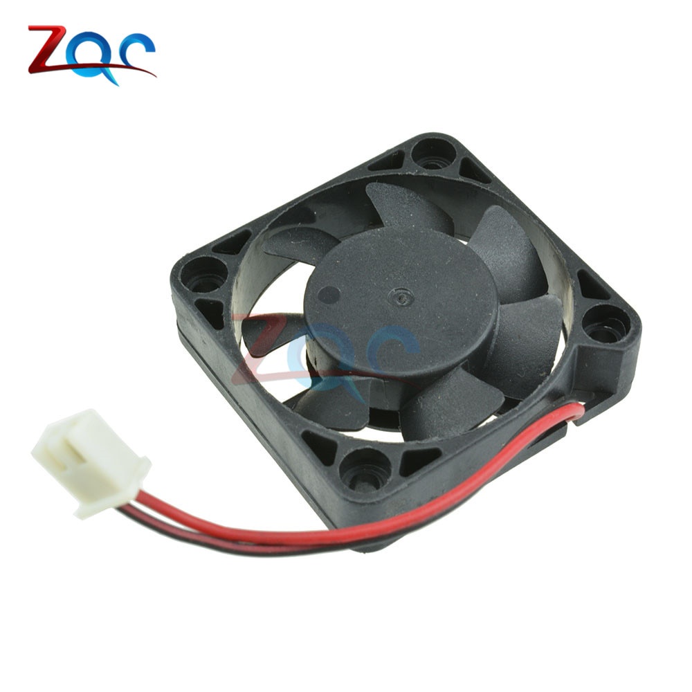 Quạt tản nhiệt CPU 2pin 12v 4cm 40mm màu đen dành cho Arduino Raspberry Pi
