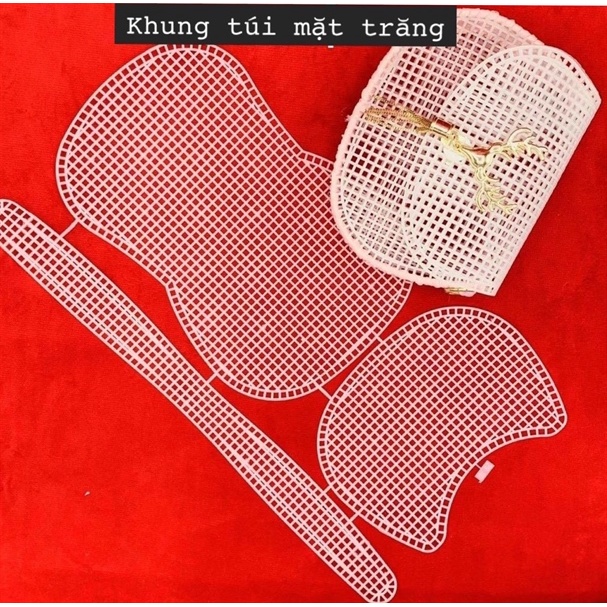 Khung túi canvas cắt sẵn làm túi xách -NT hanmade