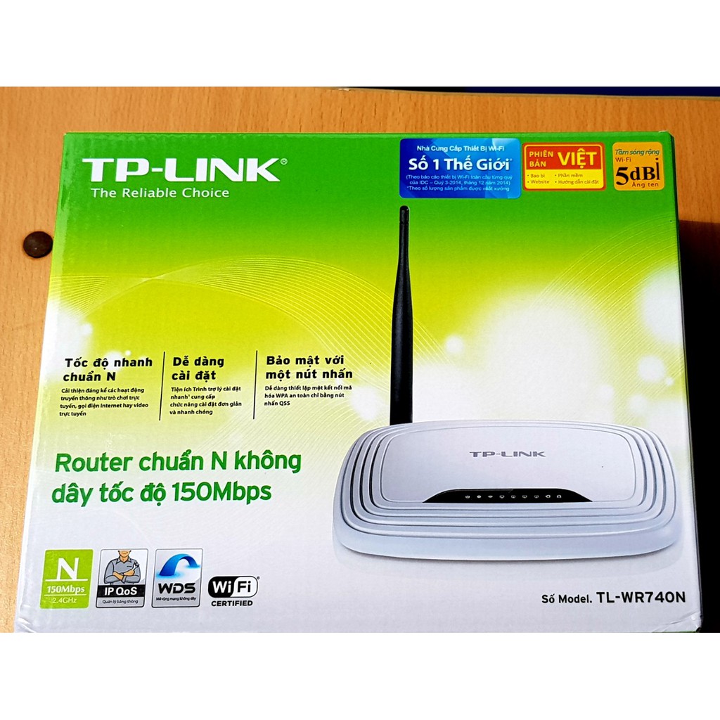 Bộ phát Wifi TP-LINK TL-WR740N (hàng mới)