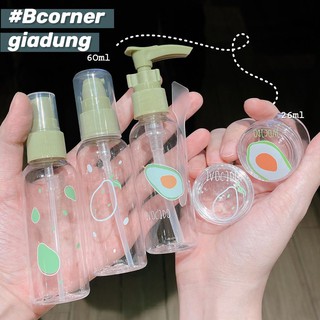 Bộ Kit Du Lịch Hình Đáng Yêu