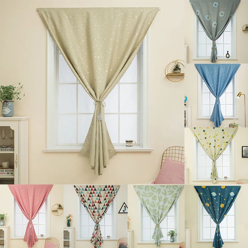 【ready stock】Rèm cửa dán keo không cần thanh treo (nhiều mẫu và size)