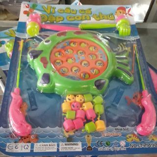 Vỉ câu cá đập con thú hàng LONG THỦY
