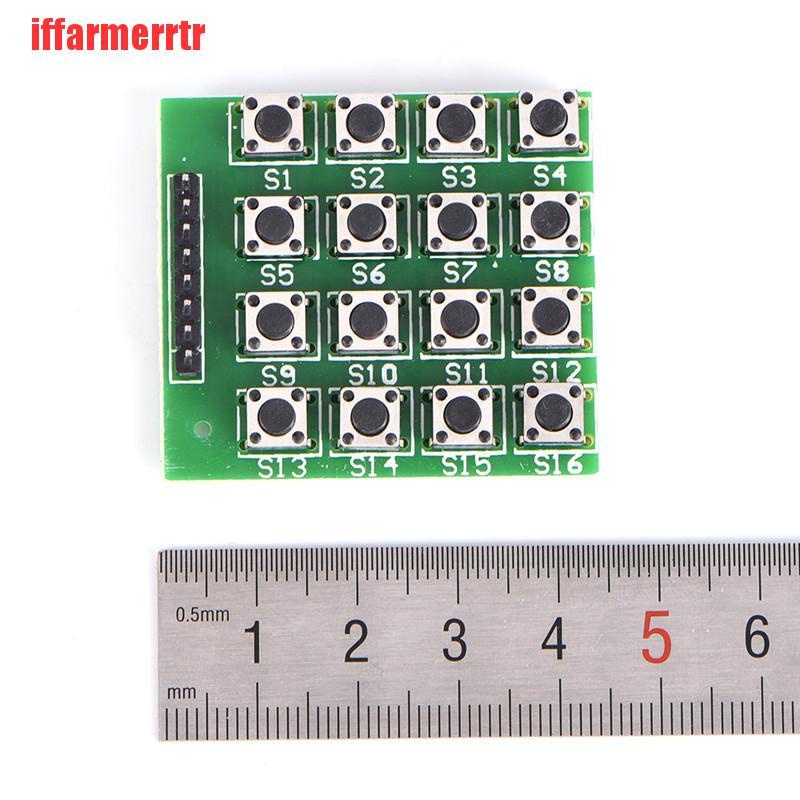 Mô Đun Bàn Phím 4x4 Matrix 16 Chân Cho Arduino Atmel Stmap Kgd