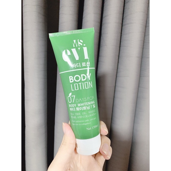 Kem body dưỡng trắng x5 MsEvi 150ml