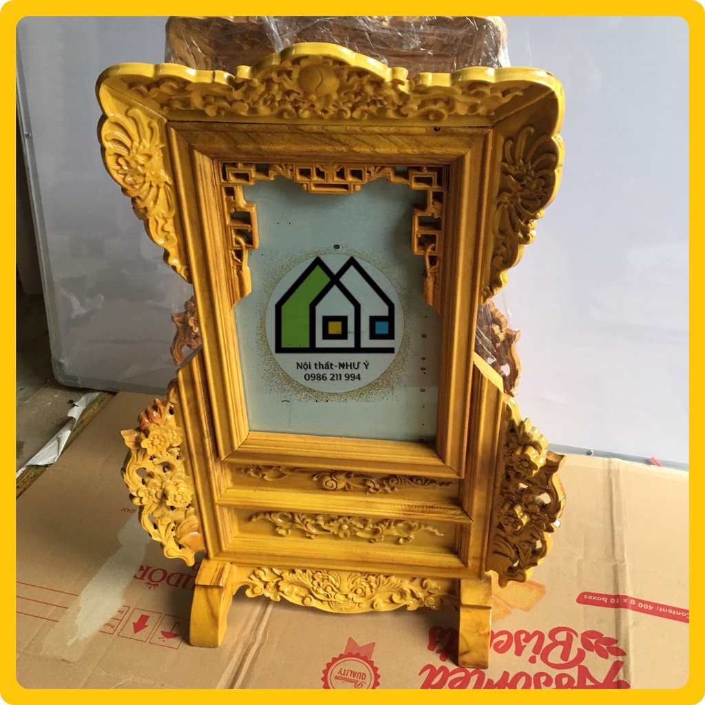 Khung Ảnh Giá Thờ gỗ mít 100% cao cấp cao cấp bền đẹp