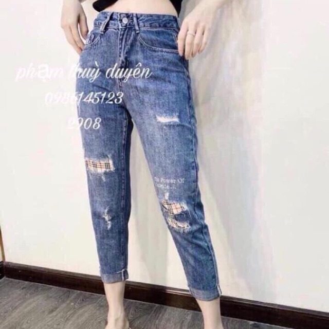Quần jeans dáng baggy.size S M L.sỉ 130k