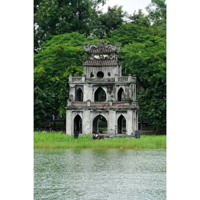 Tranh dán tường địa danh nổi tiếng Hà Nội miễn Phí chèn tên riêng Quán, chèn chữ và logo theo yêu cầu